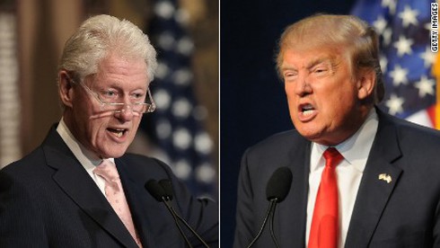 Donald Trump “tấn công” Hillary Clinton bằng bê bối tình ái của chồng - ảnh 1