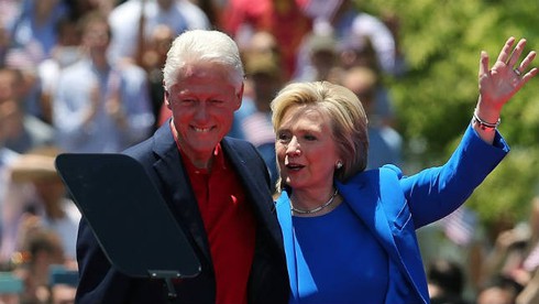 Bà Clinton “úp mở” việc đưa chồng vào nội các nếu trúng cử Tổng thống - ảnh 1