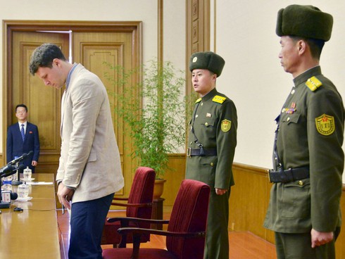 Sinh viên Mỹ bị Triều Tiên kết án vừa được thả tự do là ai? - ảnh 3