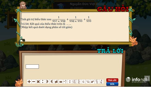 FPT giải đáp những câu hỏi khó trong thi ViOlympic vòng thi cấp quận/huyện - ảnh 5