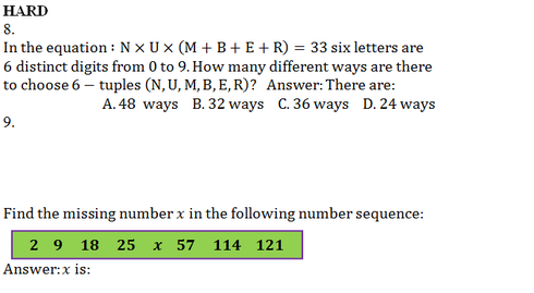 Đề thi và đáp án ViOlympic Toán Tiếng Anh lớp 4 cấp quốc gia năm 2015 - ảnh 6