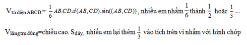 Những sai lầm cần tránh khi thi THPT quốc gia môn Toán - ảnh 6