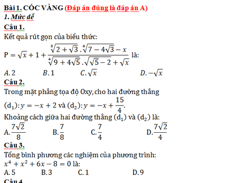 Đề thi ViOlympic Toán tiếng Việt lớp 9 cấp quốc gia năm 2014-2015 - ảnh 1