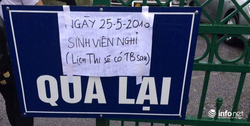 Đại học Thương Mại: Hoãn thi học phần vì ngập nặng - ảnh 1