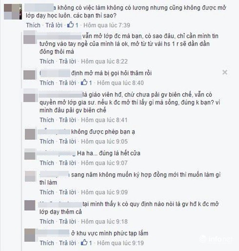 Giáo viên khóc ròng vì trắng tay khi nghỉ hè - ảnh 1