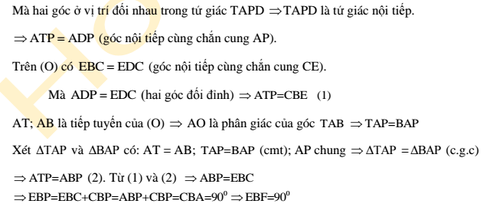 Hà Nội: Gợi ý đáp án thi vào lớp 10 môn Toán năm học 2016 - 2017 - ảnh 7