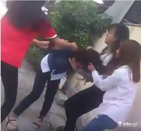 Thái Bình: Một nữ sinh trường THPT Bắc Đông Quan bị đánh hội đồng - ảnh 1