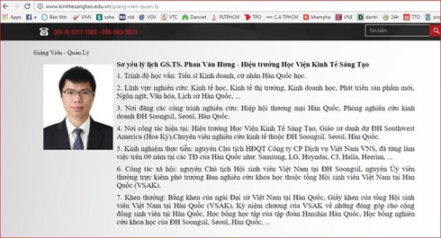 Thầy giáo trung tâm du học chửi bậy: Bằng tiến sĩ được công nhận - ảnh 2
