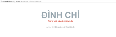 “Học viện” Kinh tế Sáng tạo: Đóng website sau những sai phạm? - ảnh 2