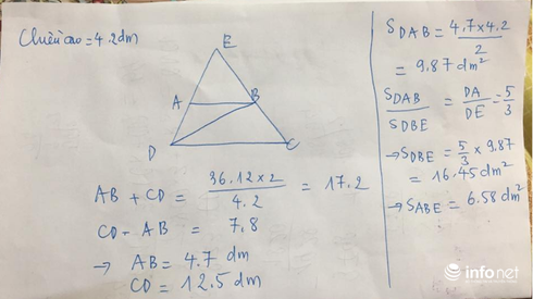 Nhiều lời giải bài toán lớp 5 cuộc thi Violympic cấp quận/huyện gây tranh cãi - ảnh 2