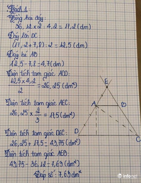 Nhiều lời giải bài toán lớp 5 cuộc thi Violympic cấp quận/huyện gây tranh cãi - ảnh 3