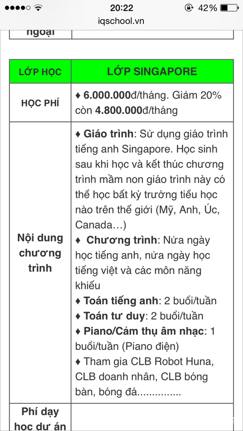 Phụ huynh tố Trường mầm non quốc tế IQschool không thực hiện đúng cam kết - ảnh 1