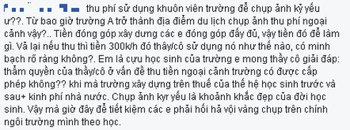 Hà Nam: Học sinh bức xúc vì phải