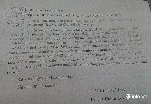 Yêu cầu học sinh phải mua sách của trường: Phòng GD&ĐT phủ nhận - ảnh 3
