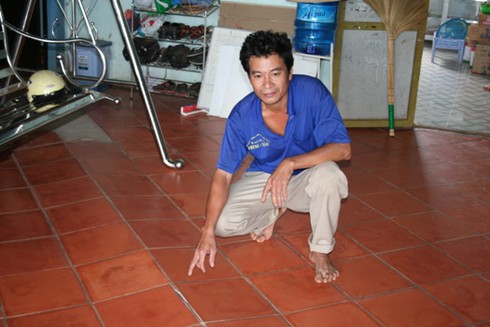 Bình Dương: Kinh hãi vì nền nhà đột nhiên nổi sóng - ảnh 1