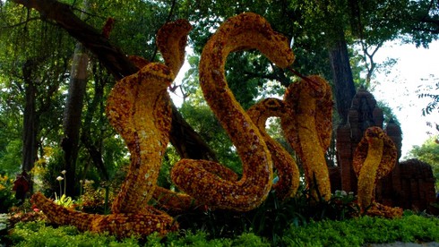 Ngắm những hiện vật tuyệt đẹp Hội hoa lớn nhất Sài Gòn - ảnh 7