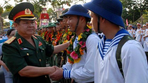 Hình ảnh rạng rỡ trai Sài Gòn lên đường nhập ngũ - ảnh 4