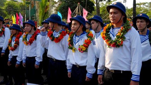 Hình ảnh rạng rỡ trai Sài Gòn lên đường nhập ngũ - ảnh 3