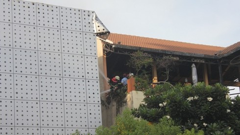 TP HCM: Quán bar Barocco bị lửa thiêu rụi - ảnh 2