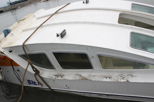 Chìm tàu ở Cần Giờ: Có 2 tàu cùng đi nhưng không thể cứu nạn - ảnh 1