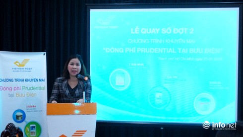 5 khách hàng trúng phần thưởng đóng phí bảo hiểm tại Bưu điện TP.HCM - ảnh 1