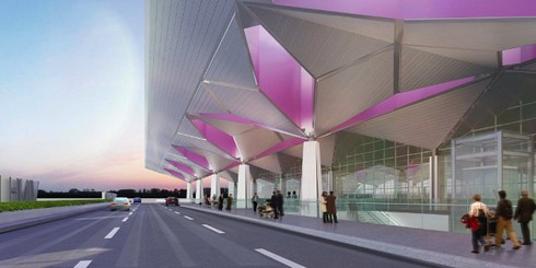 Vinh: Khánh thành Nhà ga hành khách mô phỏng đóa sen - ảnh 1