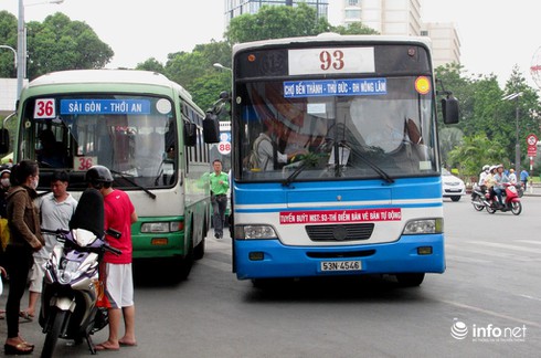 TP.HCM: Tăng 346 chuyến xe buýt phục vụ lễ 2/9 - ảnh 1