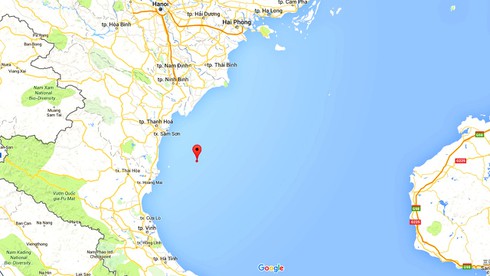 Chìm tàu trên biển Thanh Hóa, 7 ngư dân đang mất tích - ảnh 1