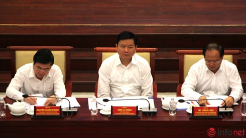 Bí thư Đinh La Thăng: Doanh nghiệp hãy nói thẳng, không ai trù dập được cả! - ảnh 1