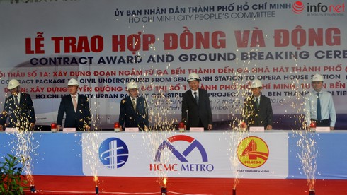 TP.HCM: Động thổ thi công nhà ga metro ngầm Bến Thành - ảnh 2