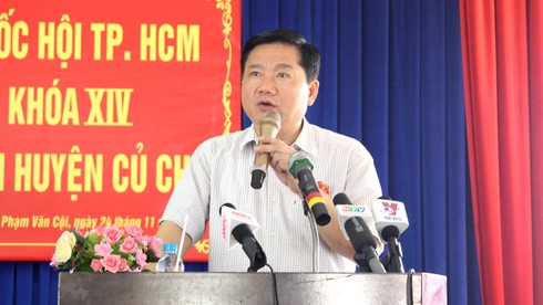 Ông Đinh La Thăng tiếp xúc cử tri: Nóng vấn đề ô nhiễm môi trường, nước sạch - ảnh 2