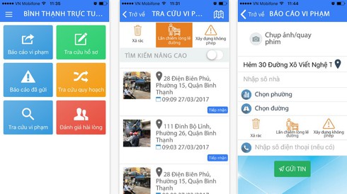 TP.HCM: Người dân có thể báo lấn chiếm vỉa hè qua ứng dụng điện thoại - ảnh 1
