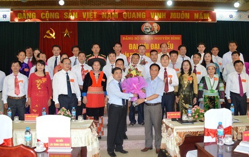 Huyện Nguyên Bình- Cao Bằng tổ chức thành công ĐH Đảng nhiệm kỳ 2015- 2020 - ảnh 2