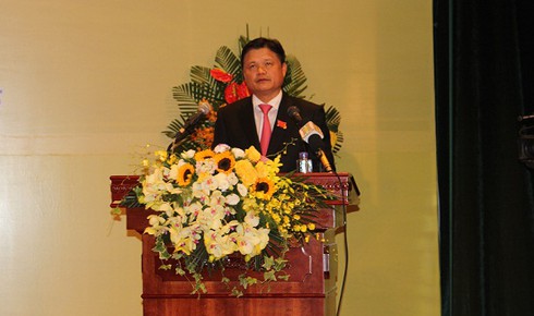 Đồng chí Vũ Đức Bảo tiếp tục được bầu Bí thư Quận ủy Long Biên- Hà Nội - ảnh 1