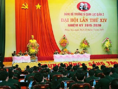 Trường Đại học Nguyễn Huệ tiến hành Đại hội Đảng bộ nhiệm kỳ 2015- 2020 - ảnh 1