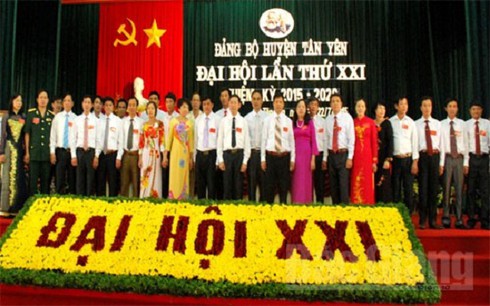 Bắc Giang: Hoàn thành Đại hội ba Đảng bộ cấp trên cơ sở - ảnh 2