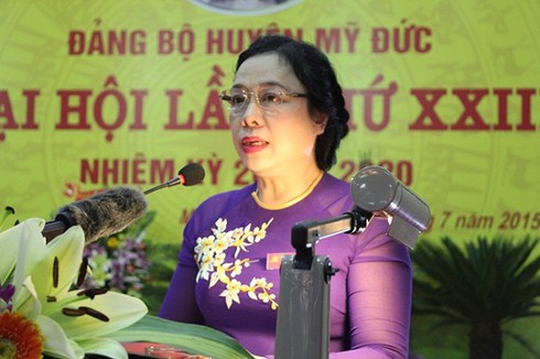 Hà Nội: Mỹ Đức bám sát mục tiêu trở thành trung tâm phía Tây Nam Thành phố - ảnh 1