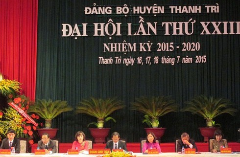 Thanh Trì: Tỷ lệ nữ trong ban thường vụ đạt tới 23,1% - ảnh 1