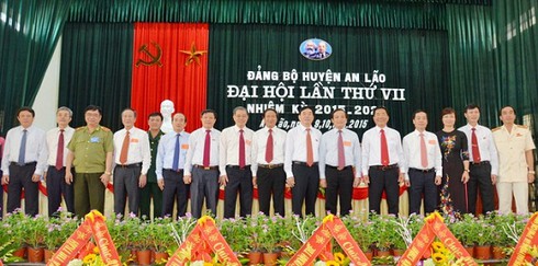 Hải Phòng: Khai mạc đại hội Đảng bộ Huyện An Lão nhiệm kỳ 2015-2020 - ảnh 1
