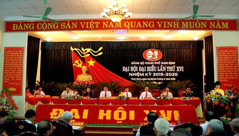 Nam Định hoàn thành đại hội đảng bộ cấp trên cơ sở - ảnh 1