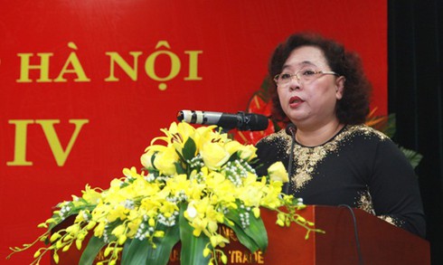 Khai mạc Đại hội Đảng bộ khối Công nghiệp Hà Nội lần thứ IV - ảnh 1