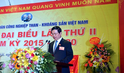 Đai hội Đảng bộ Tập đoàn công nghiệp Than-Khoáng sản Việt Nam lần thứ II - ảnh 2