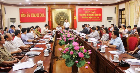 Đại hội đại biểu Đảng bộ tỉnh Thanh Hóa lần thứ XVIII sẽ diễn ra từ ngày 22-25/9 - ảnh 1
