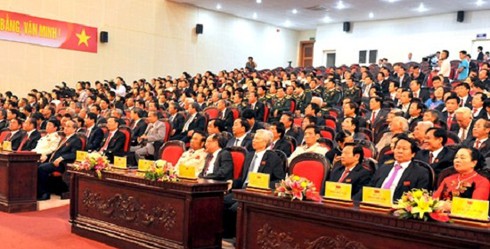 Khai mạc Đại hội đại biểu Đảng bộ tỉnh Ninh Bình lần thứ XXI - ảnh 1