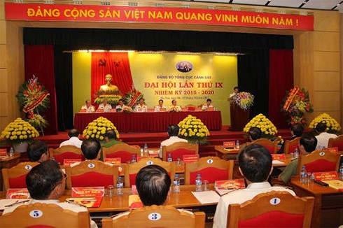 Đảng bộ Tổng cục Cảnh sát tổ chức Đại hội lần thứ IX. - ảnh 1