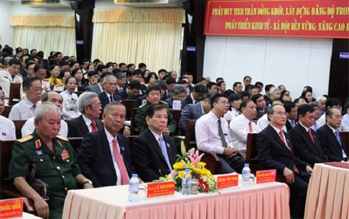 Khai mạc Đại hội Đại biểu Đảng bộ tỉnh Bến Tre - ảnh 1