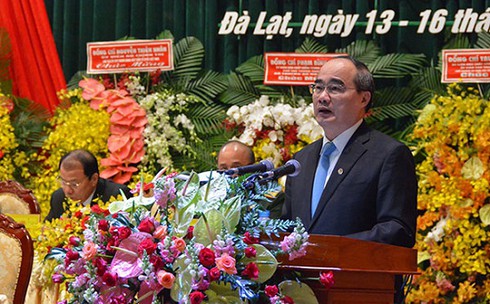 Đồng chí Nguyễn Thiện Nhân dự và chỉ đạo Đại hội đại biểu Đảng bộ tỉnh Lâm Đồng - ảnh 2