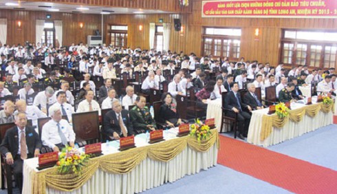 Khai mạc Đại hội Đảng bộ tỉnh Long An lần thứ X - ảnh 1
