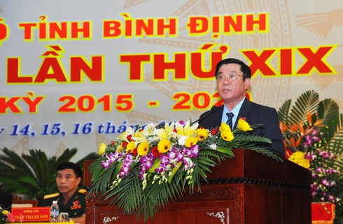 Đồng chí Nguyễn Thanh Tùng được bầu giữ chức Bí thư Tỉnh ủy Bình Định - ảnh 1