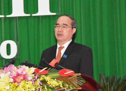 Đồng chí Nguyễn Thiện Nhân dự và chỉ đạo đại hội Đảng bộ tỉnh Sóc Trăng - ảnh 3